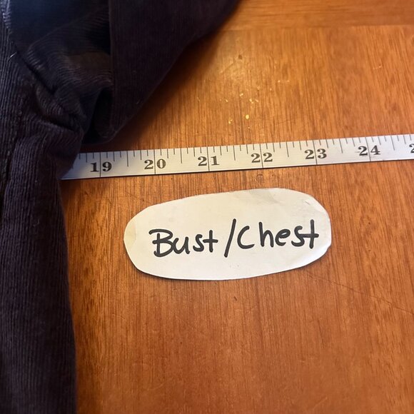 Chadwicks Of Boston Womens Brown Corduroy Blazer Coat Size 8 - Picture 3 of 7